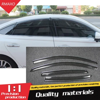 

For HONDA Spirior Plastic Window Visor Vent Shades Sun Rain Deflector Guard For Spirior Auto Accessories 4PCS/SET 2015-2017