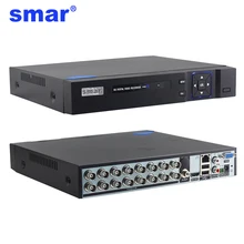 Sm16ch 5в1 AHD DVR Поддержка CVBS TVI AHD аналоговые ip-камеры HD P2P Облако H.264 VGA HDMI видео рекордер RS485 аудио