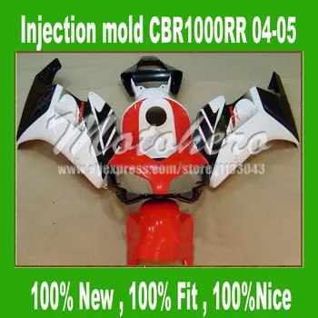 

CBR1000RR 04 Fairings for HONDA CBR1000 RR 2004 2005 CBR1000 04 05 CBR 1000RR 04 05 motorcycle fairing parts red white black #52