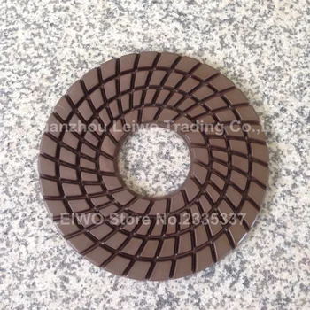 

Diamond Polishing Pad 10 inch for Polishing Marble and Granite Slabs Wet Polish Pad Abrasive Polishing Wheel Thickness 10 mm