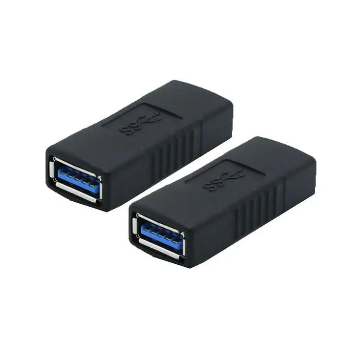 USB 3,0 Женский разъем адаптера 30 см/11,8 дюйма черный, синий конвертер