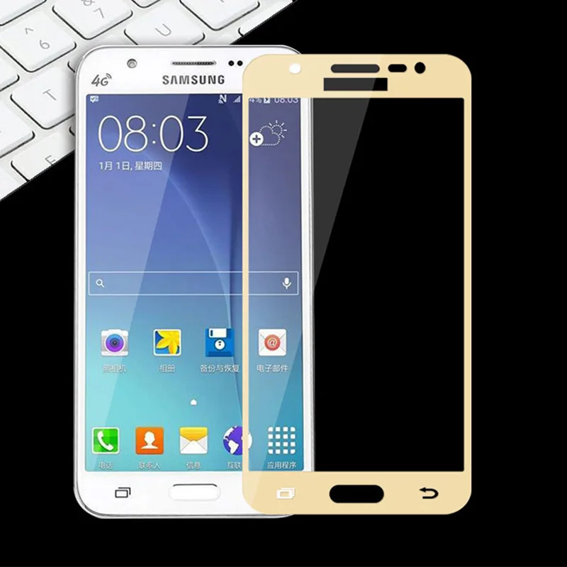 

9H Full Cover Tempered Glass Screen For Samsung J7 Neo Protective Film For Samsung Galaxy J7 Neo J701F Protector Protective Film