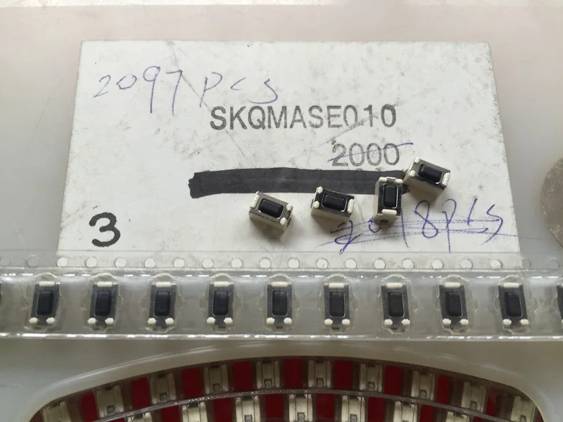 

Japan imported ALPS 6*3.5*4.3 patch switch SKQMASE010 key switch 3*6 touch