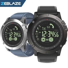 Zeblaze VIBE 3 флагманские прочные Смарт-часы 33 месяца в режиме ожидания 24 h всепогодный мониторинг новые умные часы для IOS и Android