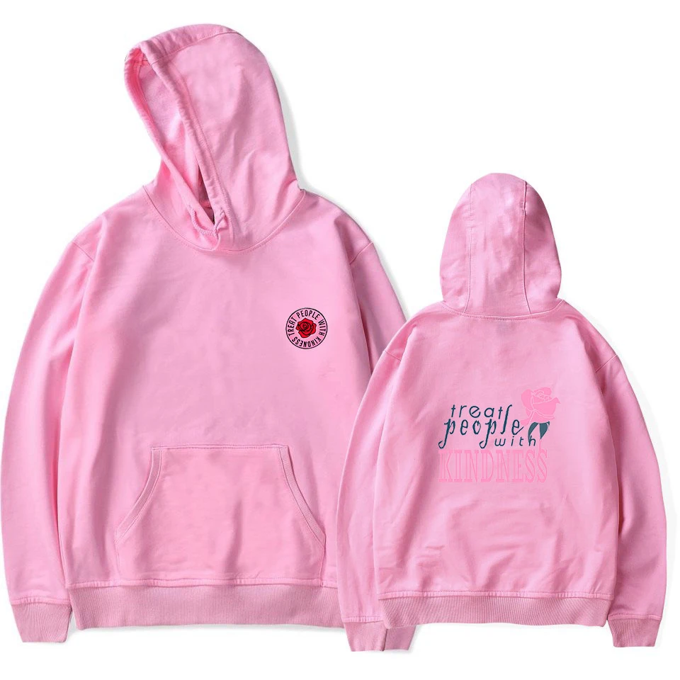  Harry Styles Treat People With Kindness Print Hoodies Sweatshirt Women/Men Fashion 2018 New Style S