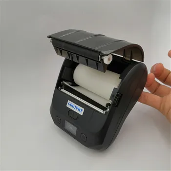 

GOOJPRT 58MM Bluetooth 3.0 4.0 Thermal Label Printer Receipt Printer QR Code Sticker Barcode Adhesive Clothing Label Printer