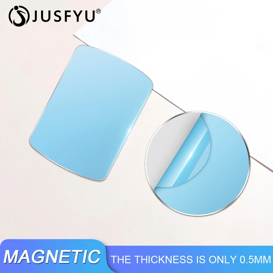 

Phone holder Mount Metal Plate With Adhesive For Magnetic Mount Car Holder Replacement Metal Plate Kit Magnet Mobile Phone Stand