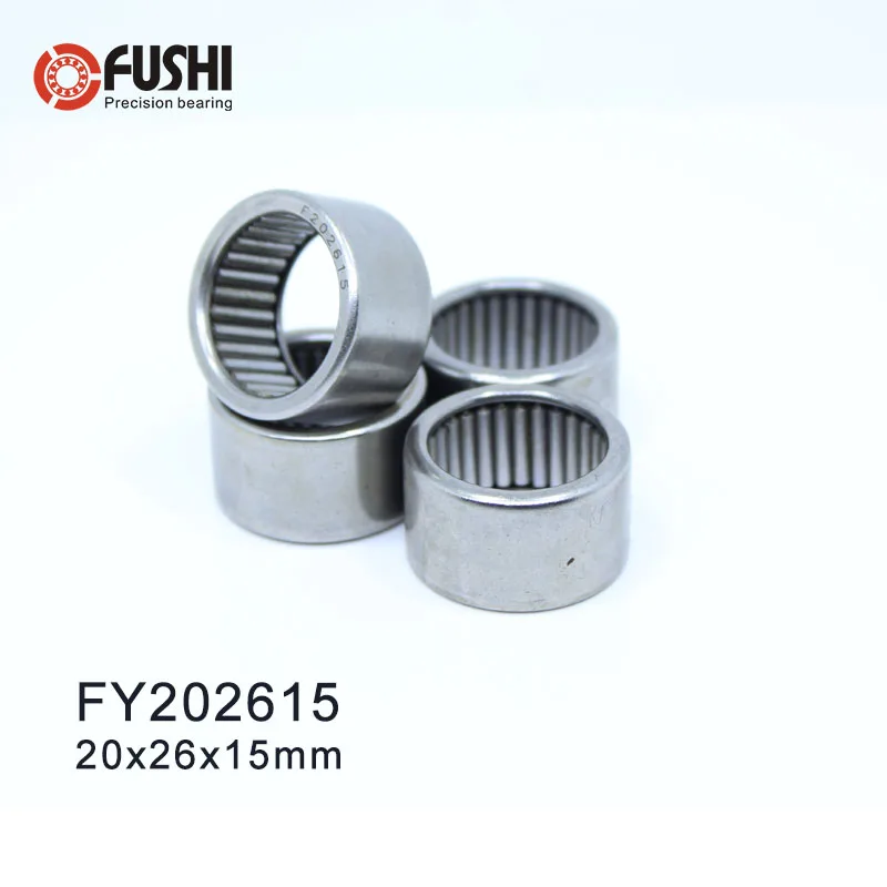 

FY202615 Bearing 20*26*15 mm ( 10 Pcs ) Full Complement Drawn Cup Needle Roller Bearings With OPEN Ends FY 202615