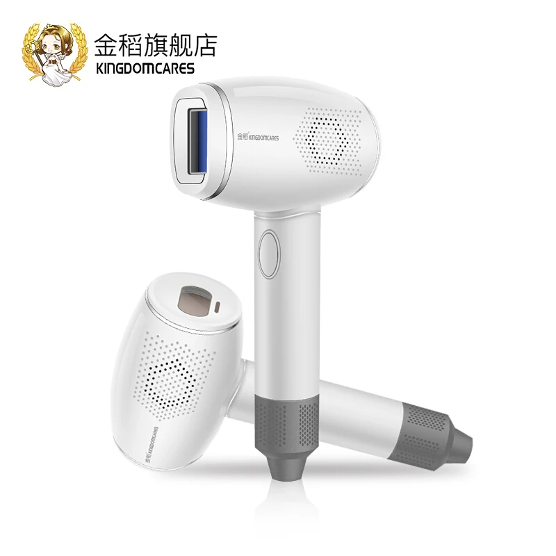 

2Ice Point Photon Hair Removal Instrument, Whole Body Household Hair Removal Device, Women's Axillary and Private, White