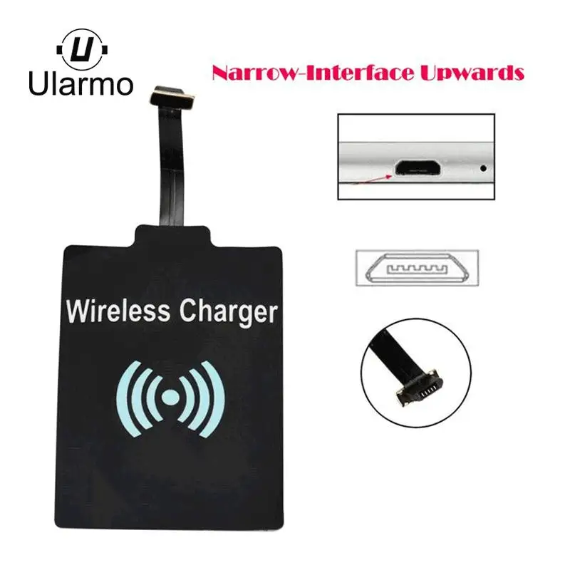 

Qi Wireless charger Receiver Charging Transmitte unmanned charge For Samsung Micro USB Cell Phone wireless charger cargadores