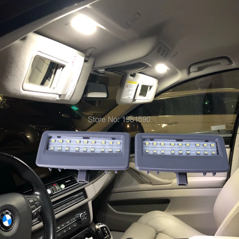 Hopstyling 2 шт. серебряные линзы светильник для чтения BMW F10 F11 F07 F01 F02 F03 F04