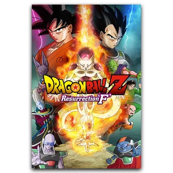 

Dragon Ball Z Poster Goku Classic Anime Silk Art Poster New Japanese Anime Wall Pictures for Home Wall Decor