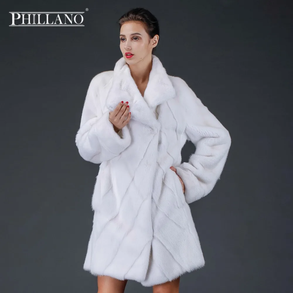Продажа PHILLANO 2016 Зима Шубы Из Натурального Меха Норки Скандинавия Дания Зимнее