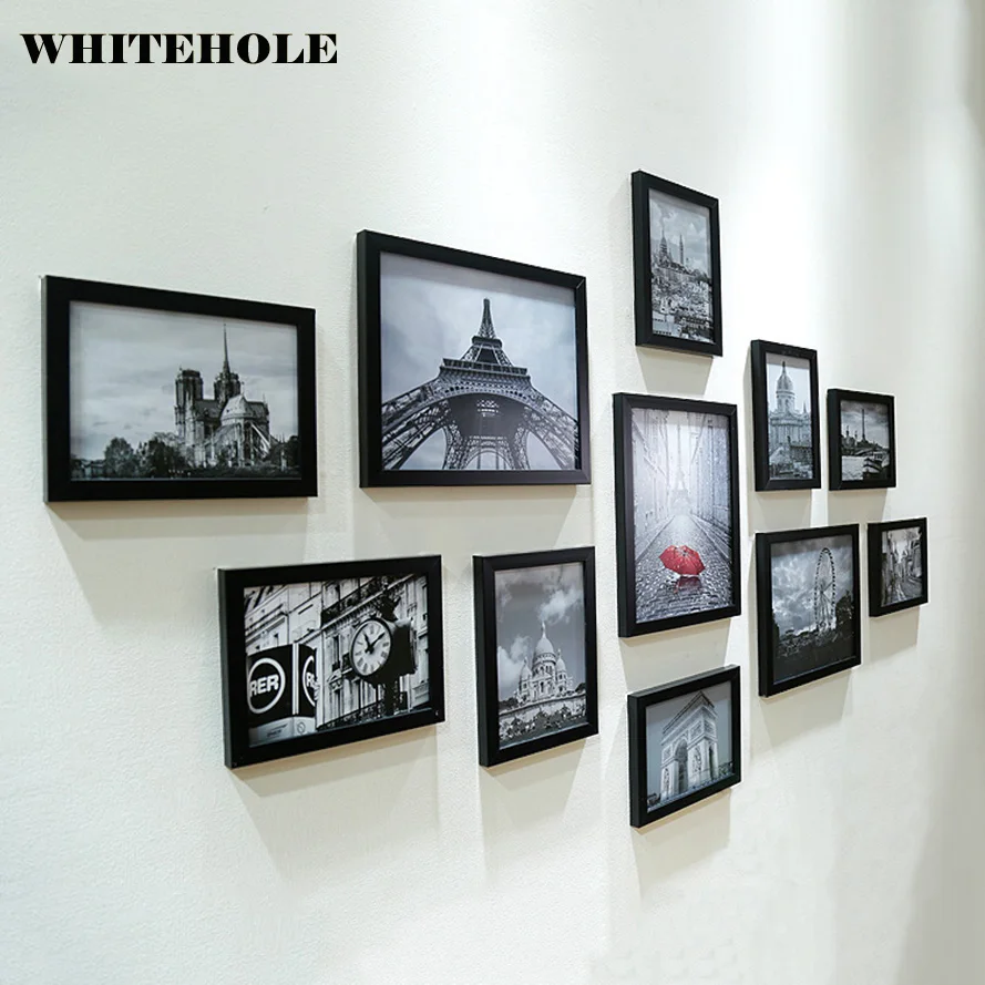 W 11pcs photo frame picture frame poster frame BLACK2