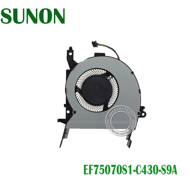 Ventilador de Refrigeração da Cpu do Portátil para Asus Ef75070s1-c430-s9a Fl5900u Fl5900 Fl5900l X556ub X556 - Imagem 2
