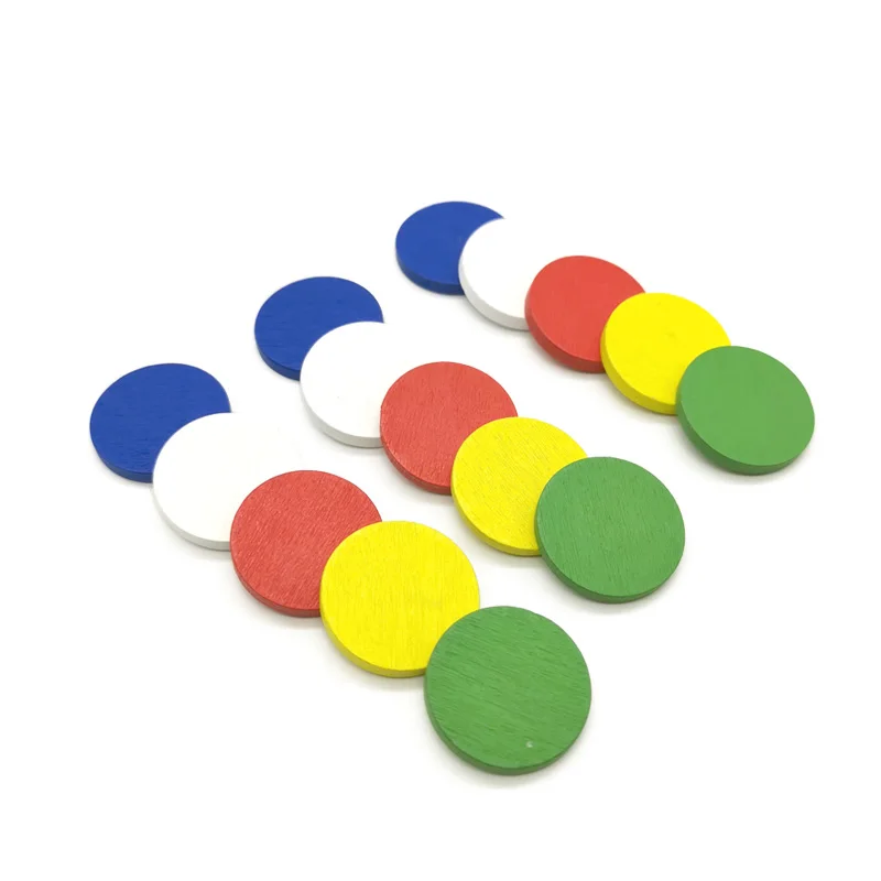 50Pcs/Lot Montessori Wooden Toys Multi Colour Counters Baby Math Toys Montessori Educational Wooden toys C066XT 50Pcs/Lot Montessori Wooden Toys Multi Colour Counters Baby Math Toys Montessori Educational Wooden toys C066XT