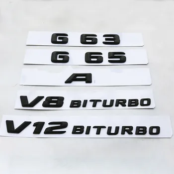 

1pc Black 3D Car Styling Trunk Letters Number Badge Emblems for Mercedes Benz Amg G63 G65 G Series W204 W203 W211 W210 Stickers