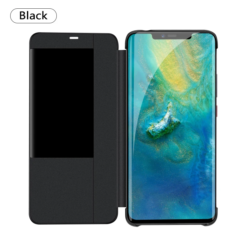 מקורי תצוגה חכמה מקרה עבור Huawei Mate 20 פרו אוטומטי שינה השכמה Flip כיסוי טלפון דק מקרה עבור Huawei mate20 Fundas קאפה