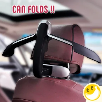 

New Car Hangers Back Seat Coat Clothes collapsible Vehicle Fastener Hanger For Car Accessories For Ford Focus Volkswagen