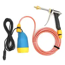 Автомойка 12 в 60 Вт высокое давление Автомойка пистолеты насос очиститель автомобиля Портативная стиральная машина электрическая Очистка Авто устройство