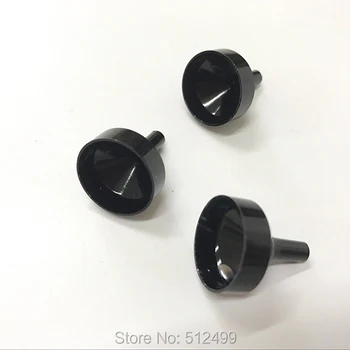 

2pcs black Small funnel Perfume packing tool Aluminium funnel Mini Liquid Oil Funnels Cosmetics Refillable Bottles tools
