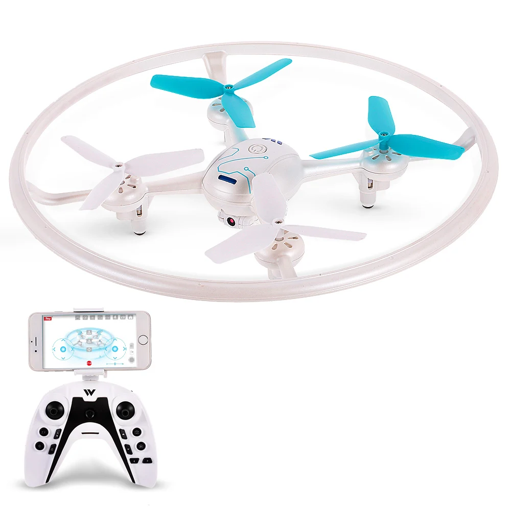 

W3 0.3MP Camera Selfie Drone Mini Drone Wifi FPV LED Light Altitude Hold G-sensor One Key Return RC Quadcopter