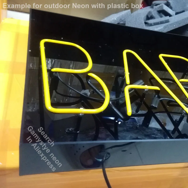  Neon light Signs Only In a Jee Auto Car Neon Bulb sign Lamp Handcraft display Custom LOGO neon Letr