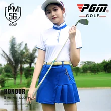 New Golf Dress Ladies' Short Sleeved T-shirt Golf Skirt Summer Breathable Women's Suit Size XS-XL