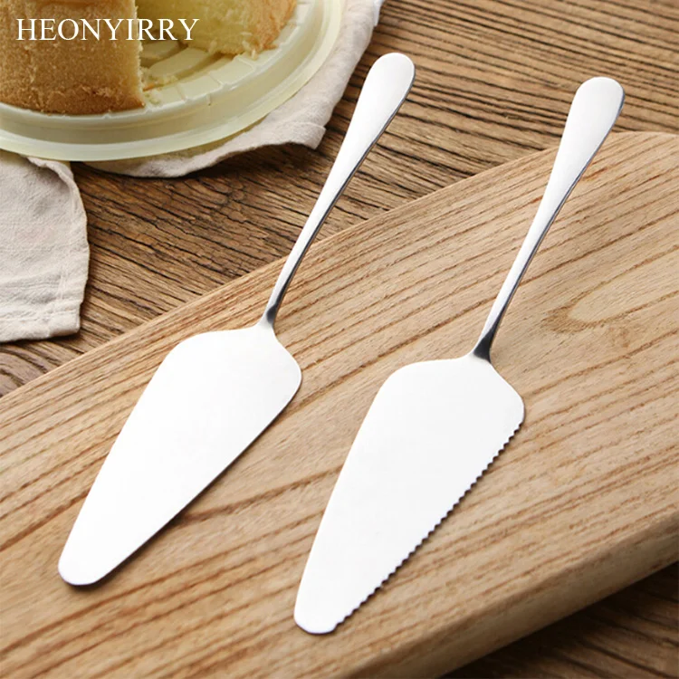 

1PCS Stainless Steel Serrated Edge Cake Server Blade Cutter Pie Pizza Server Cake Cutter Shovel Kitchen Baking Pastry Spatulas
