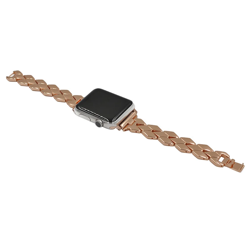 Браслет из нержавеющей стали для Apple Watch 4/3/2/1 42/38/44/40 мм|Смарт-аксессуары| |