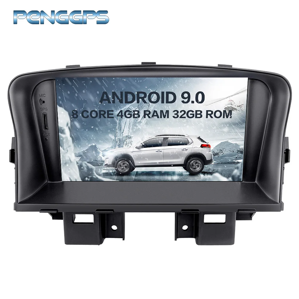 2 Din Android 9,0 Автомобильный CD dvd-плеер gps для Chevrolet Cruze 2008-2012 1080P видео головное устройство навигация Радио Лента блок wifi ips