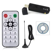 Universial Digital USB2.0 HDTV TV FM+DAB DVB-T RTL2832U+FC0012 Support SDR Tuner Receiver Stick