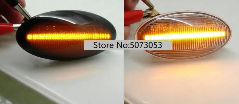 2PCS Smoke/Clear Lens Led Side Marker Turn Signal Light Lamp For Suzuki Swift Alto SX4 Jimmy Vitar