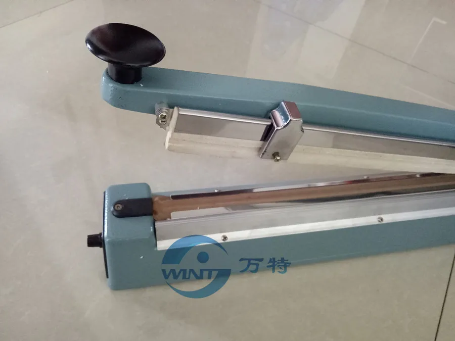 US $64.68 KS400MM Hand Impulse Sealer With Cutter Handheld Heat Impulse Sealer Manual Sealing Machine Aluminum body For Plastic Bags