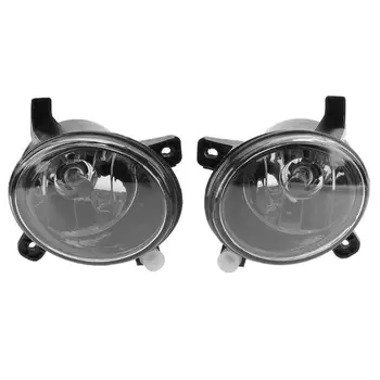

1 Pair Car Metal Plastic Front Bumper Halogen Driving Fog Lights Lamps for Audi A4 B8 Q5 2008-2012 Automobiles Car Accessories