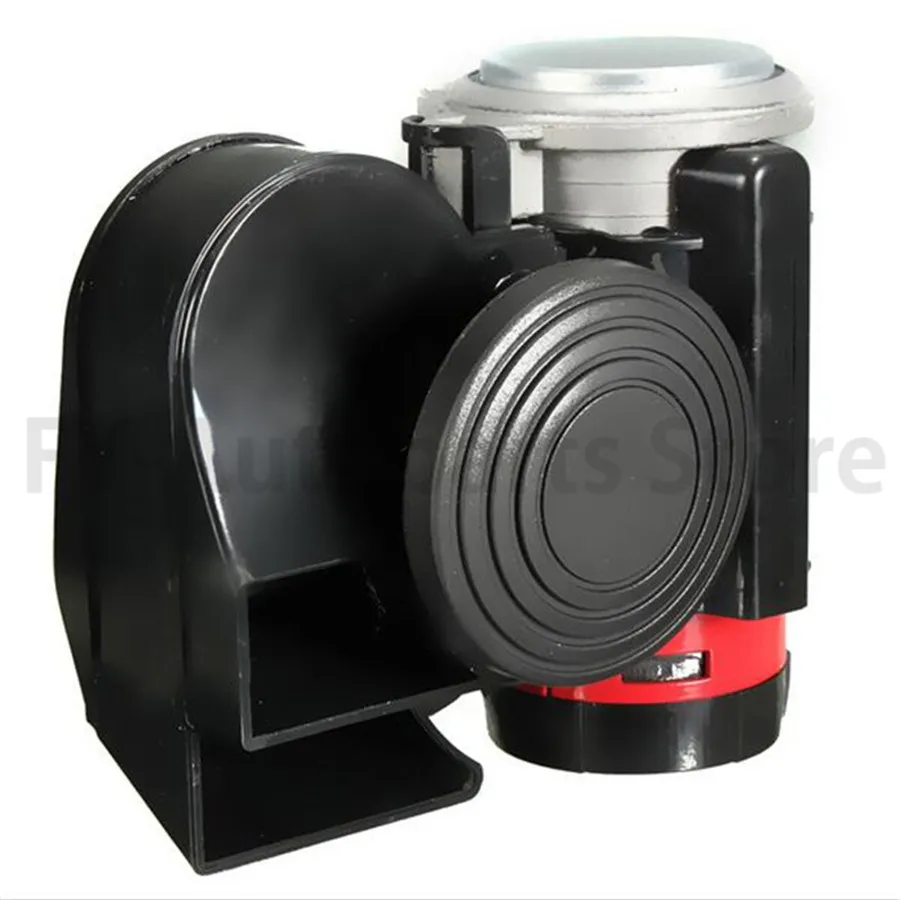 Electric Dual Tone Compact Air Horn Kit 12V 139DB for Car Truck SUV