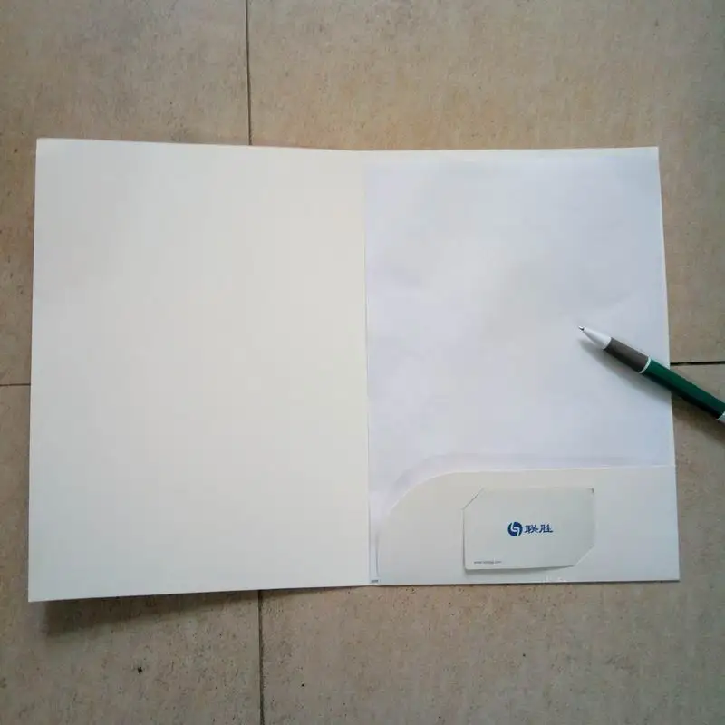 200 шт. A4 Папка с файлами с карманами белая крафт-бумага и черный цвет на выбор Размеры 22*31 см