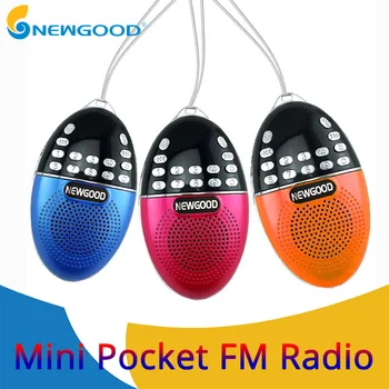 

Mini Portable Fm Radio Pocket MP3 Player Rechargeable TF Card Digital FM Radio Portable Mp3 Speaker FM Receivers Loudspeakers