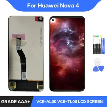 

Original 6.4" for Huawei Nova 4 LCD Display Touch Screen Digitizer Assembly LCD Display TouchScreen for Nova 4 Repair Parts