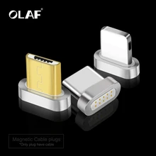 Олаф магнитное зарядное устройство USB кабель адаптер для iPhone Micro usb type C кабель для мобильного телефона Быстрая зарядка магнит зарядное устройство адаптер
