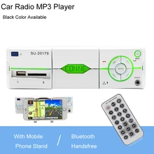 1 din автомобильный радиоприемник MP3 плеер Набор беспроводной связи по стандарту Bluetooth FM стерео поддерживает автомобильный держатель USB WMA SD AUX зарядное устройство дистанционное управление для автомобиля аудио