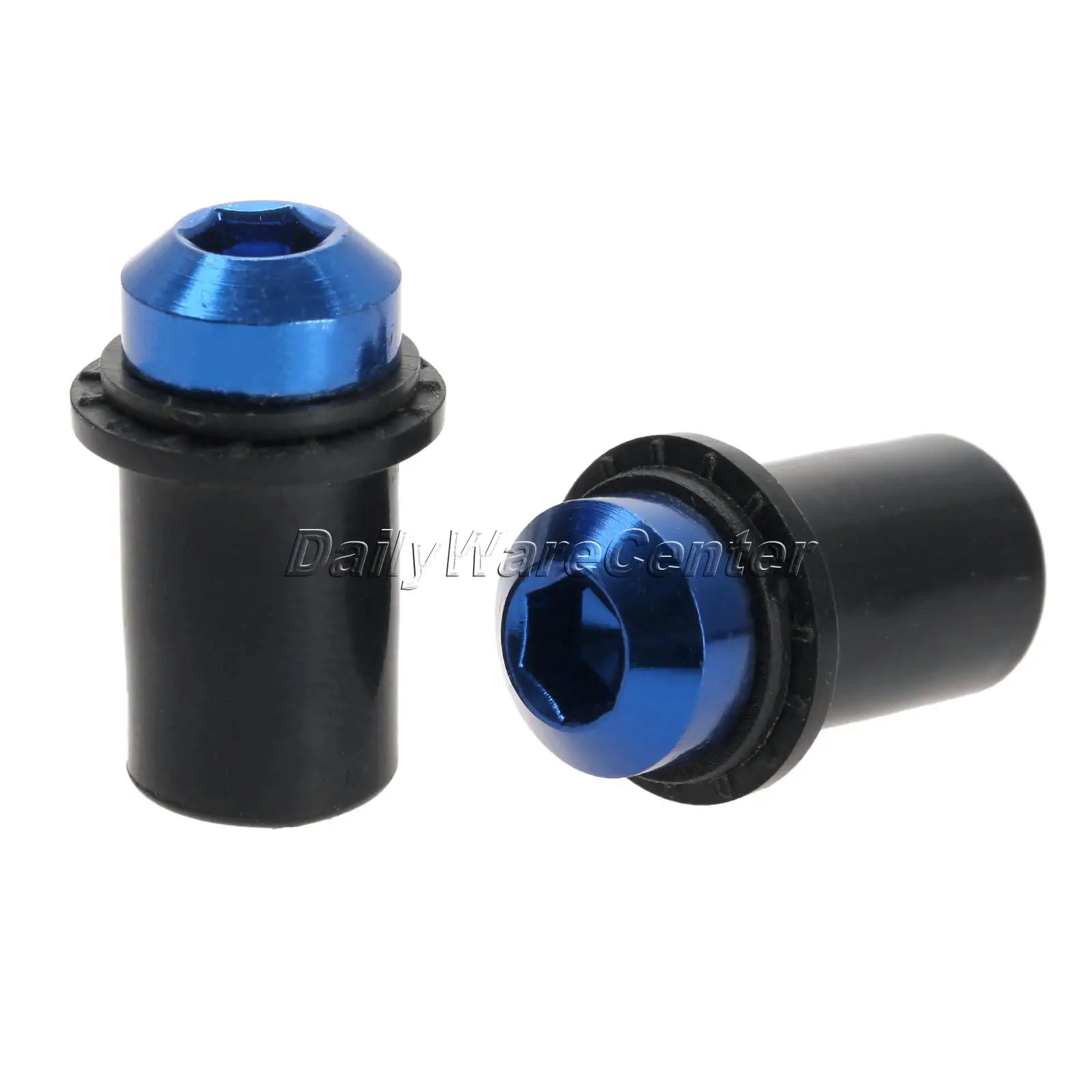 

New Arrival Blue 10pcs 5mm CNC Aluminum Windscreen Windshield Bolts Screw Kit Free Shipping