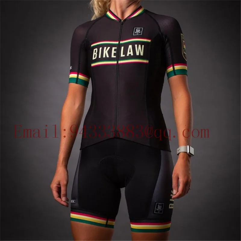 2019 bike professional team cycling jersey set ropa ciclismo mujer women summer short sleeve breathable bicicleta triathlon suit