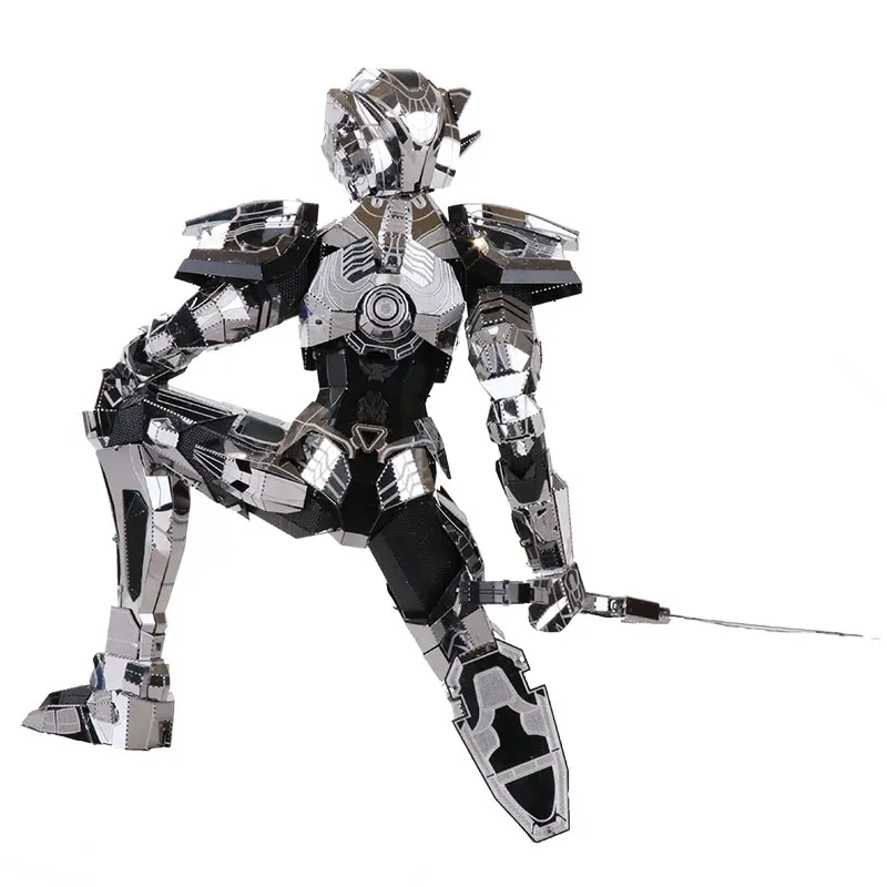  MMZ MODEL MU 3D Metal Puzzle Nano Core Bader Armor Knight YM-N028 DIY Assemble Model Kits Laser Cut