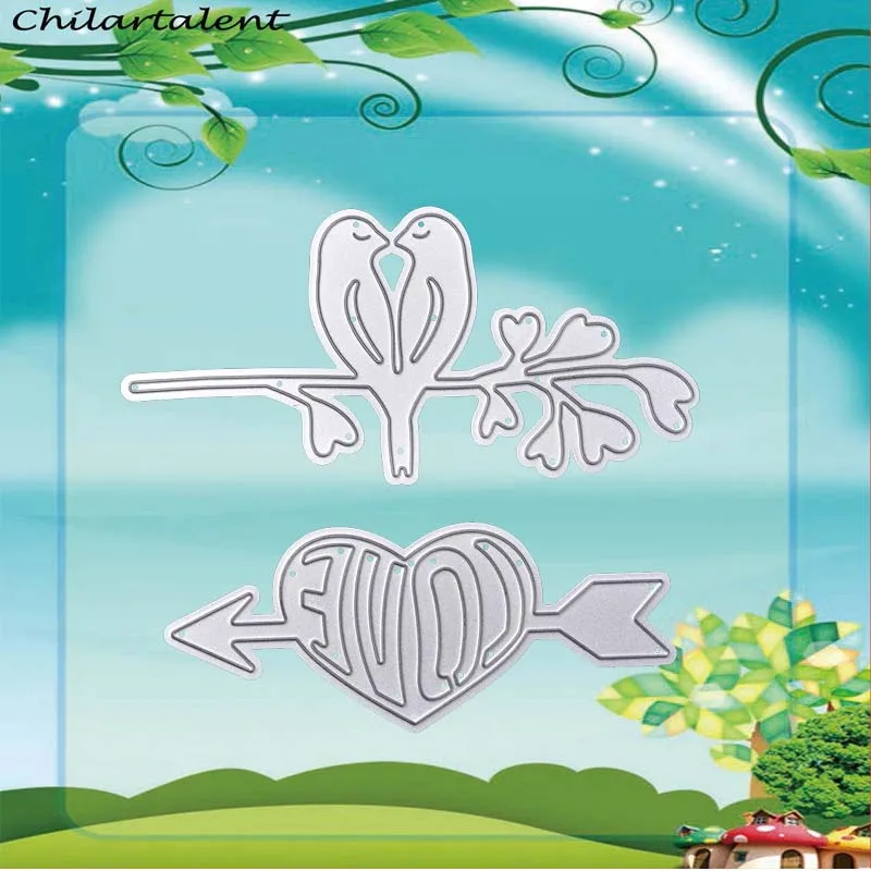 

heart frame Metal Cutting Die Stencil for DIY Scrapbooking stencil Embossing Paper card making Decorative Craft Die Cut new