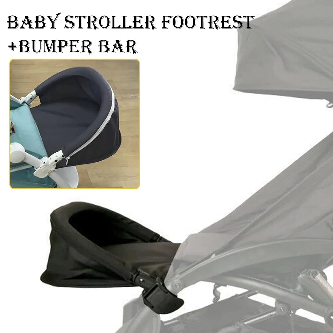 

Baby Stroller Accessories Footboard Armrests Lightweight Pushchair Foot Rest Bumper Bar Sleep Extend Board Stroller Footrest