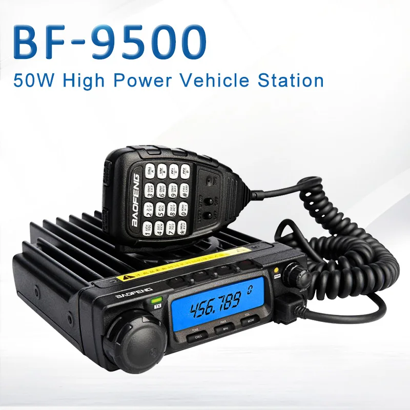

Baofeng BF-9500 Radio Transceiver UHF 400-470MHz 200CH CTCSS/DCS/DTMF Transceiver 50W/25W/10W Car Mobile Vehicle Radio Station