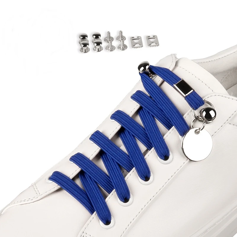 Кроссовки с резиновыми шнурками