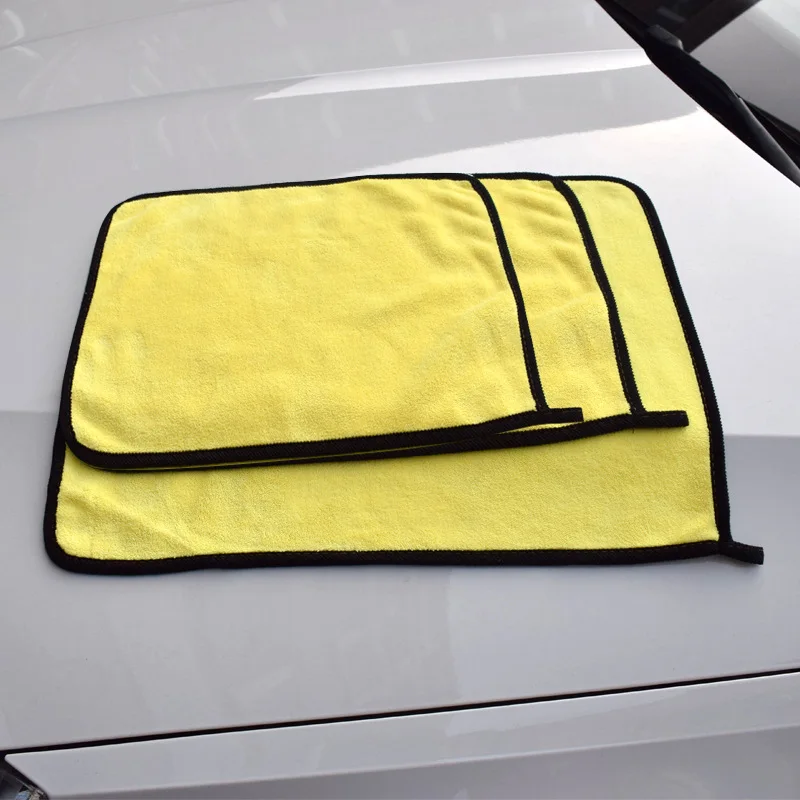 Супер абсорбирующее полотенце для мытья автомобиля, волшебная ткань для автомобиля, утолщенная салфетка для очистки стекла, кухонной посуды, полотенце для мытья, тряпки