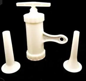 1PC High Quality Manual Sausage Machine Meat Stuffer Filler Hand Operated Salami Maker&Funnel QA 121 - Цвет: same as photo